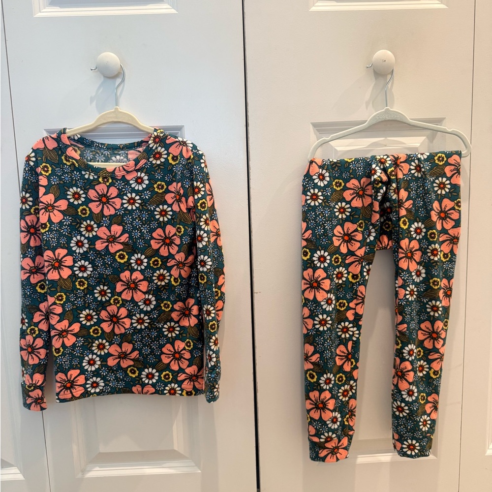 Cat & Jack Floral Kids Pajamas - sz6
